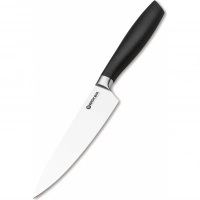 Кухонный нож шефа Bker Core Professional Chef’s Knife, 160 мм, сталь X50CrMoV15, рукоять пластик купить в Красногорске