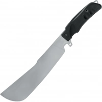 Мачете Fox Golok Hitam, сталь N-690, рукоять Forprene, чёрный купить в Красногорске