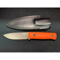 Нож LionSteel Bushcraft-R, сталь Sleipner, рукоять G10, оранжевый купить в Красногорске