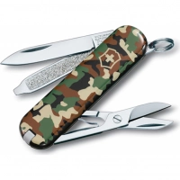 Нож перочинный Victorinox Classic, сталь X55CrMo14, рукоять Cellidor®, камуфляж купить в Красногорске