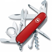 Нож перочинный Victorinox Explorer, сталь X55CrMo14, рукоять Cellidor®, красный купить в Красногорске