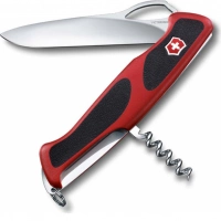 Нож перочинный Victorinox RangerGrip 63, сталь X55CrMo14, рукоять полиамид, красно-чёрный купить в Красногорске