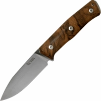 Нож с фиксированным клинком LionSteel B35, сталь Sleipner, рукоять ореховое дерево купить в Красногорске