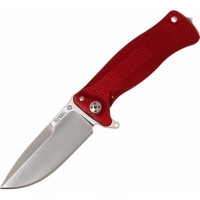 Нож складной LionSteel SR11A RS RED, сталь Uddeholm Sleipner® Satin Finish, рукоять алюминий (Solid®), красный купить в Красногорске